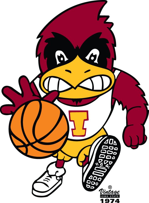 Iowa State Cyclones 1974-1983 Mascot Logo diy iron on heat transfer